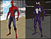 Spider-Man Red and Symbiote (Ultimate Spider-Man)